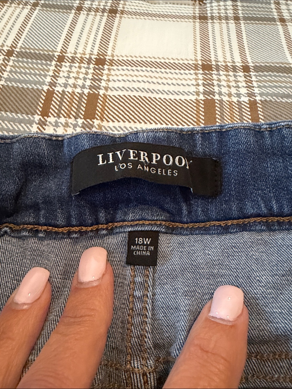 Liverpool Women’s Dark Blue Ankle Jeans - Picture 2 of 3